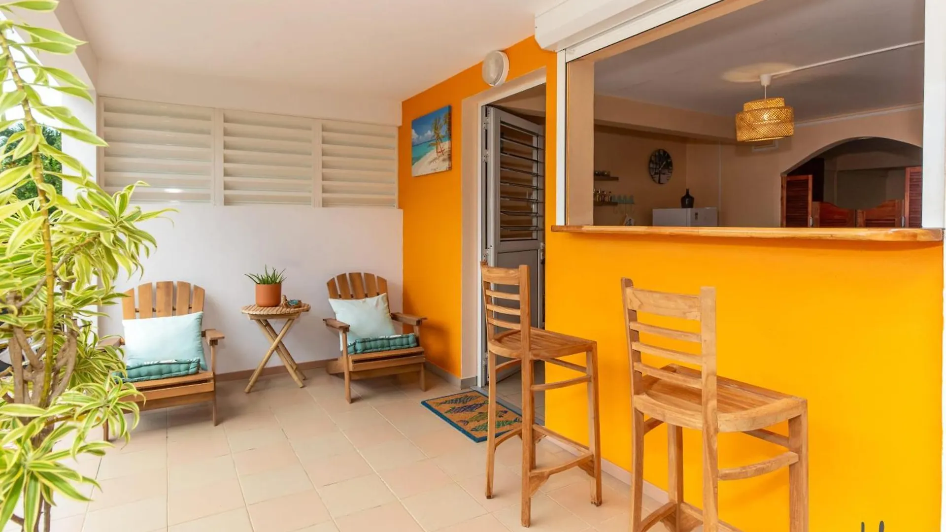 Appartement Charmant A Le Marin 48 M² Jardin 0*,  Martinique