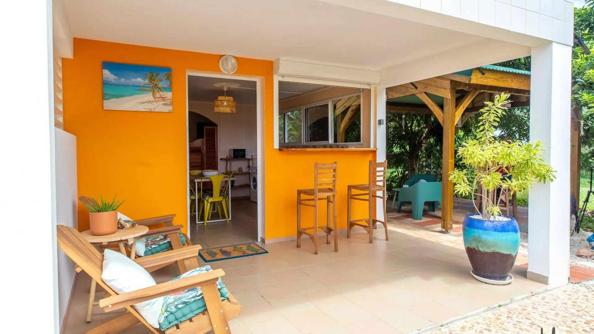 Apartman Appartement Charmant A Le Marin 48 M² Jardin